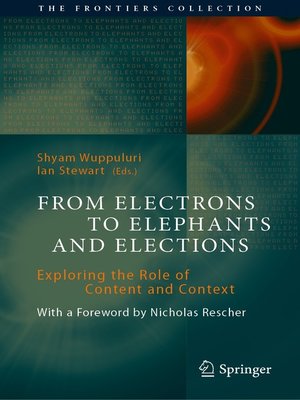 cover image of From Electrons to Elephants and Elections